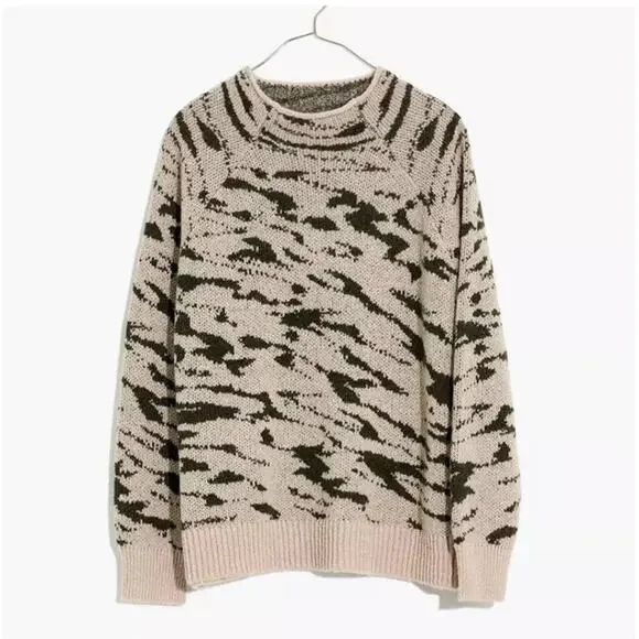 Madewell Alexia Alpaca‎ Mock Neck Sweater Size XS - Picture 8 of 8